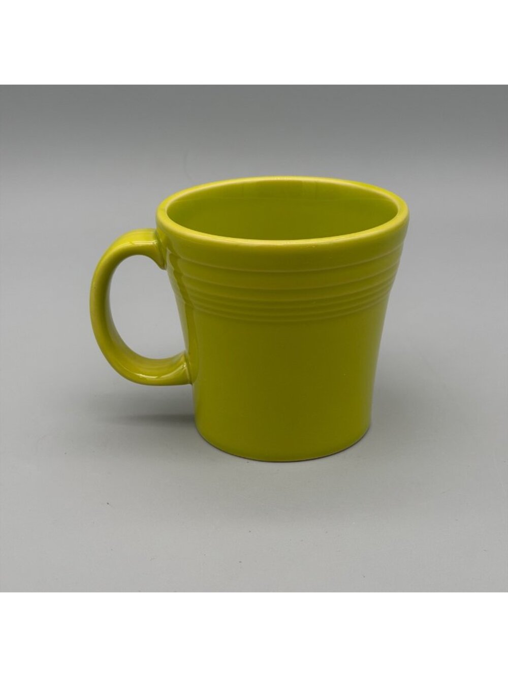 Fiesta Lemongrass Ceramic 4" Tapered Mug Homer Laughlin Coffee Cup USA